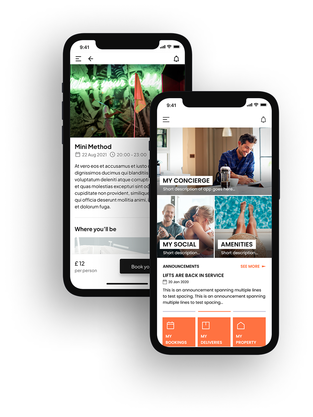 screenshot of Spike Living